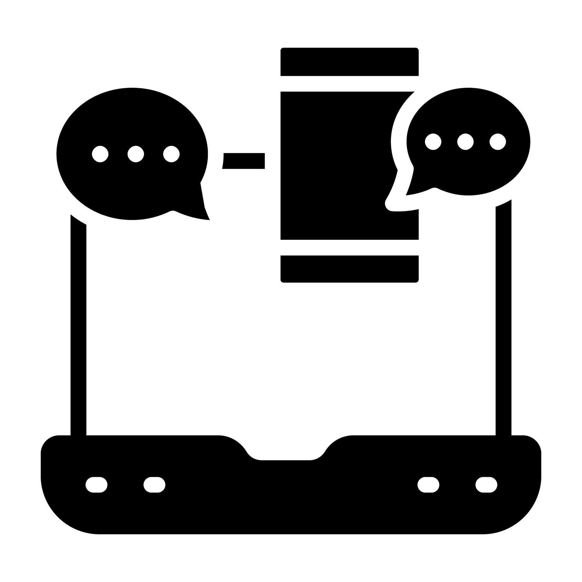 Trendy vector design of online communication 40206705 Vector Art at ...