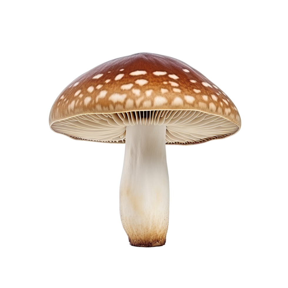 AI generated Mushroom clip art png