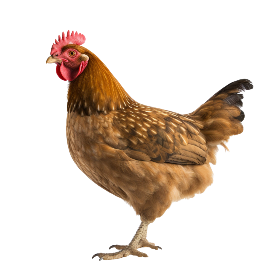 AI generated Chicken clip art png