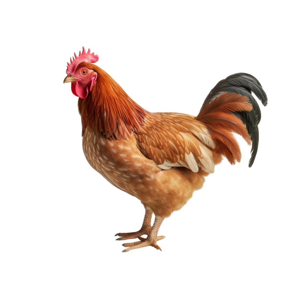 AI generated Chicken clip art png