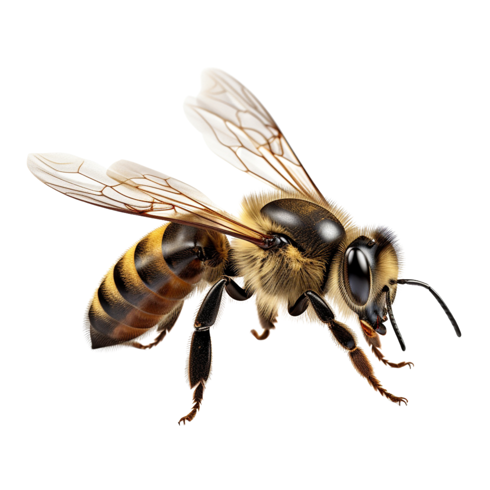 AI generated Bee clip art png