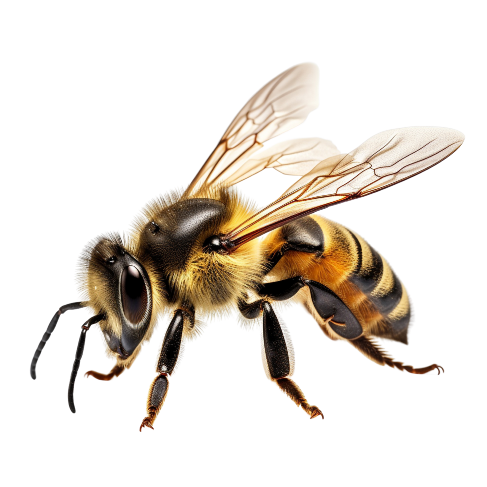 AI generated Bee clip art png