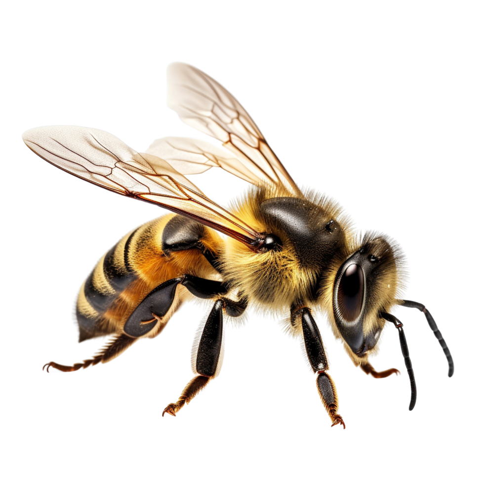 AI generated Bee clip art png