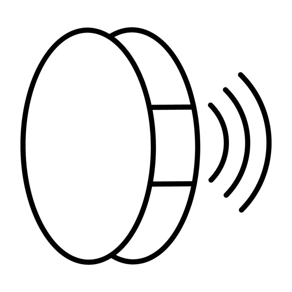A unique design icon of voice recognition vector