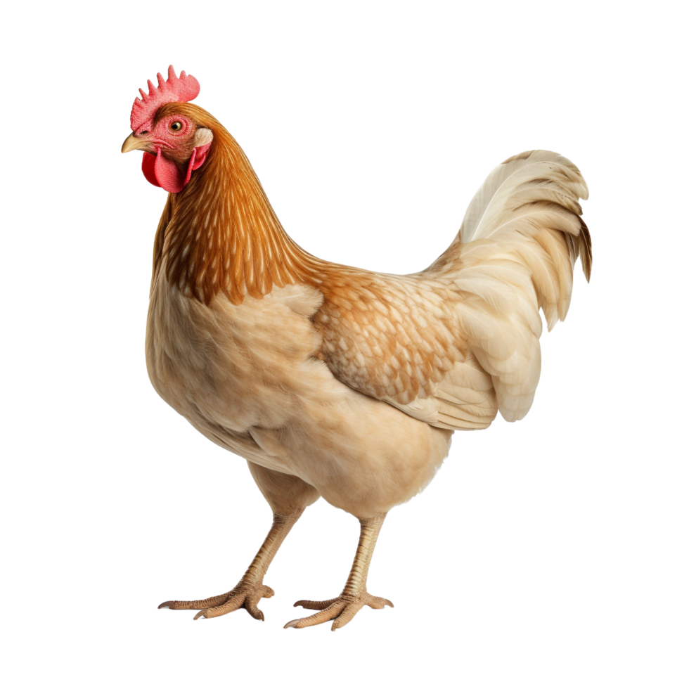 AI generated Chicken clip art png