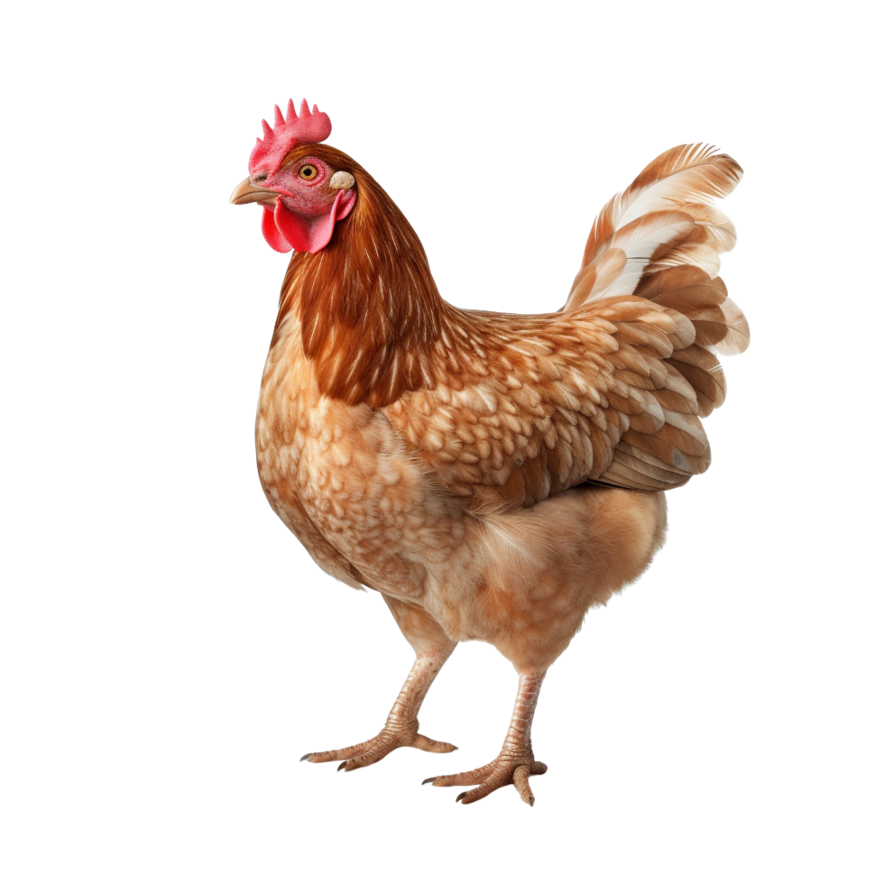 AI generated Chicken clip art png