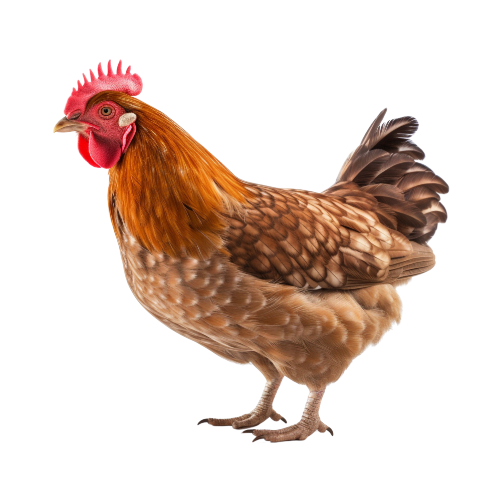 AI generated Chicken clip art png