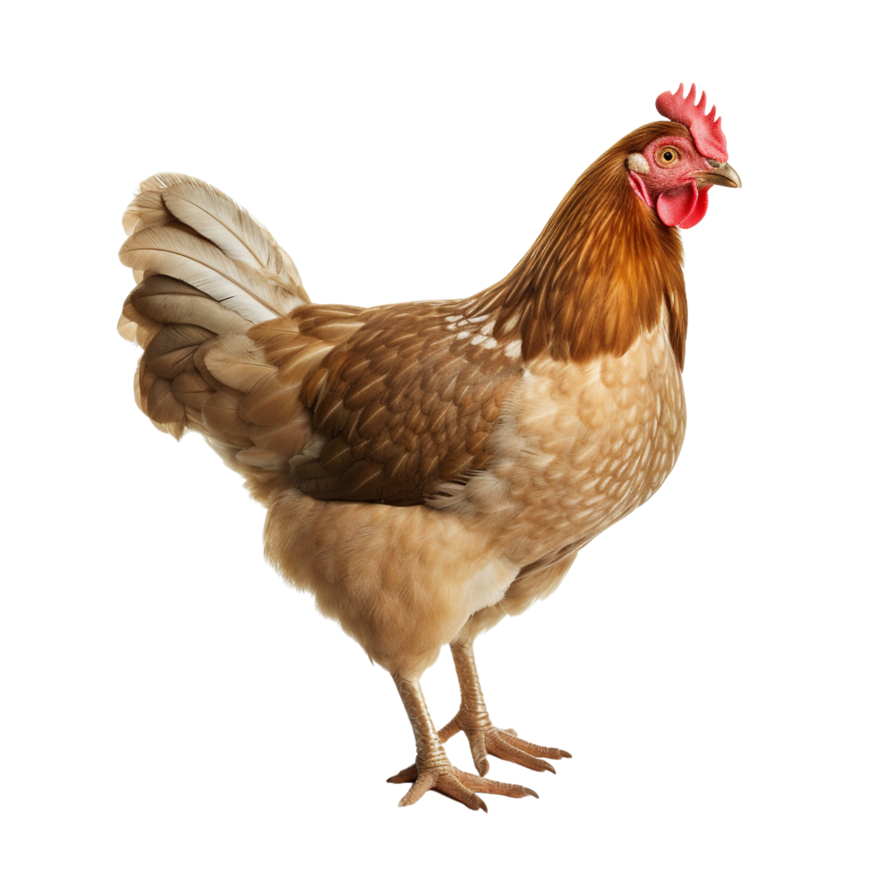 AI generated Chicken clip art png