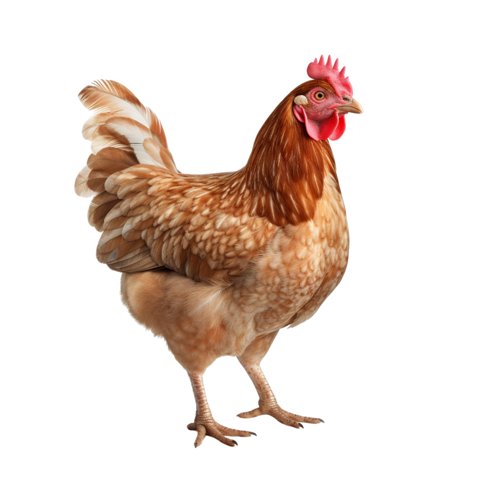 AI generated Chicken clip art png
