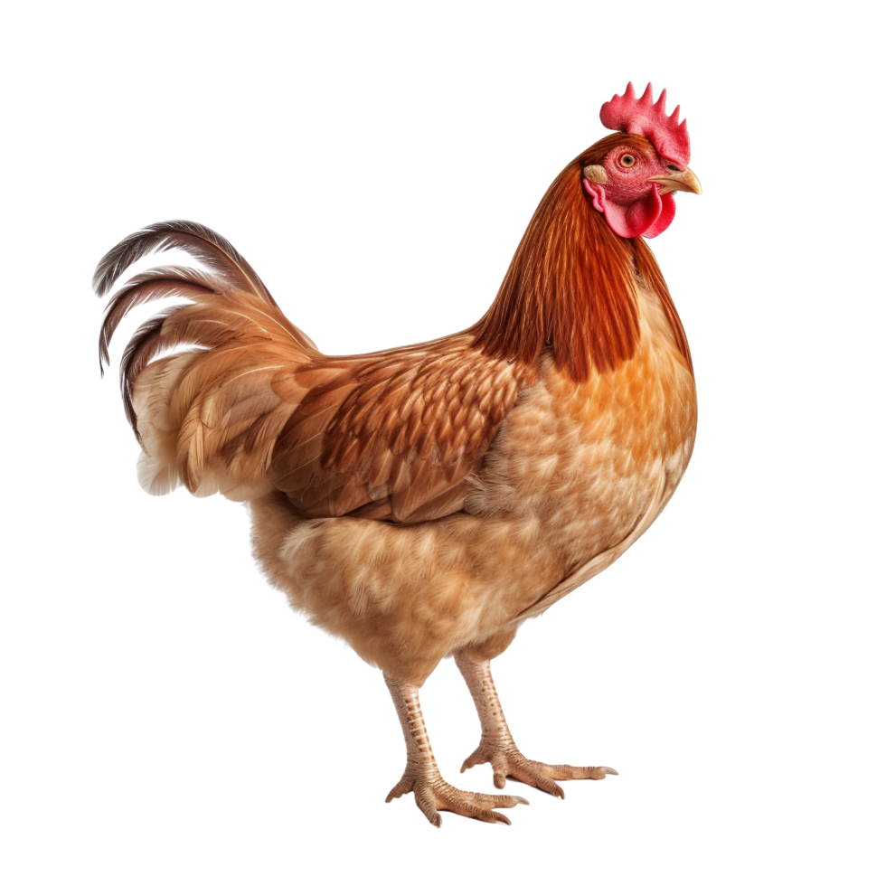 AI generated Chicken clip art png