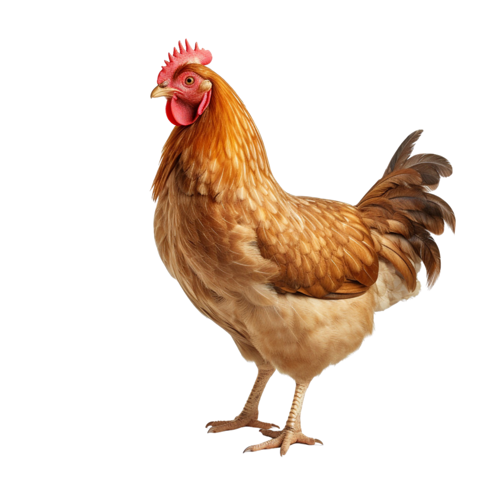AI generated Chicken clip art png