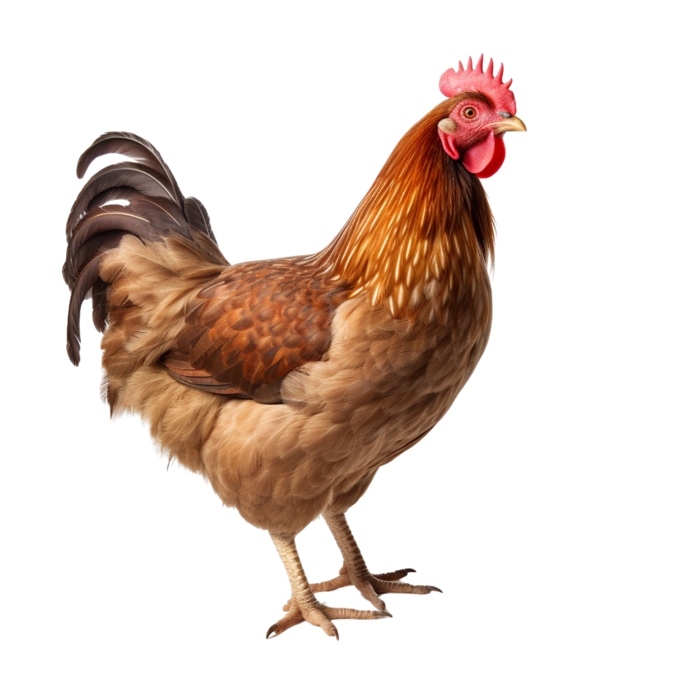 AI generated Chicken clip art png