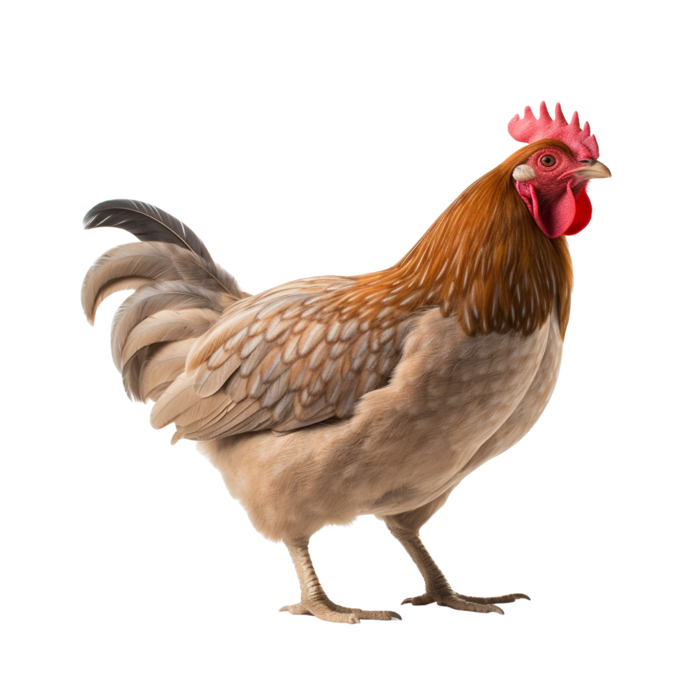 AI generated Chicken clip art png