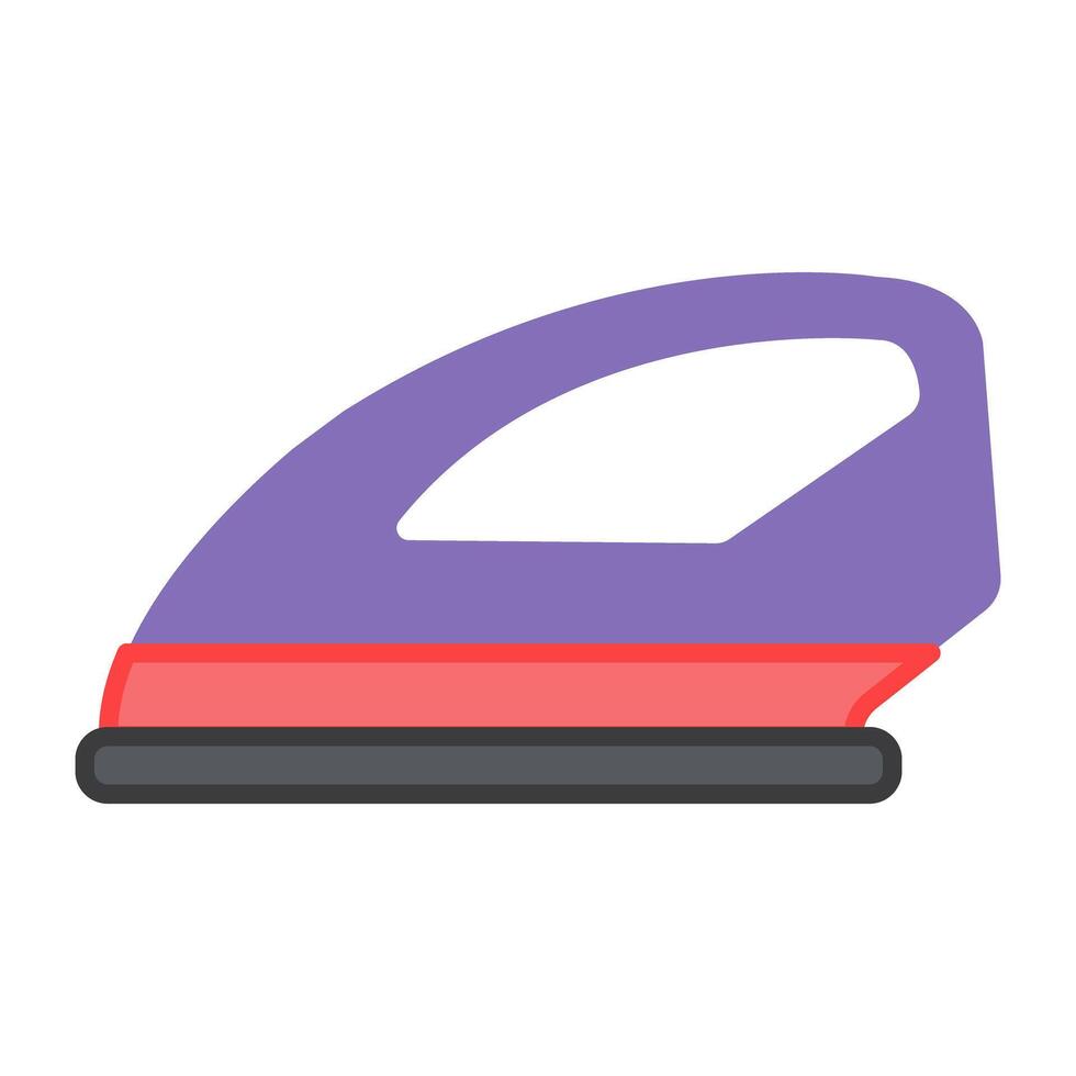 A trendy vector design of electrical appliance, iron vector