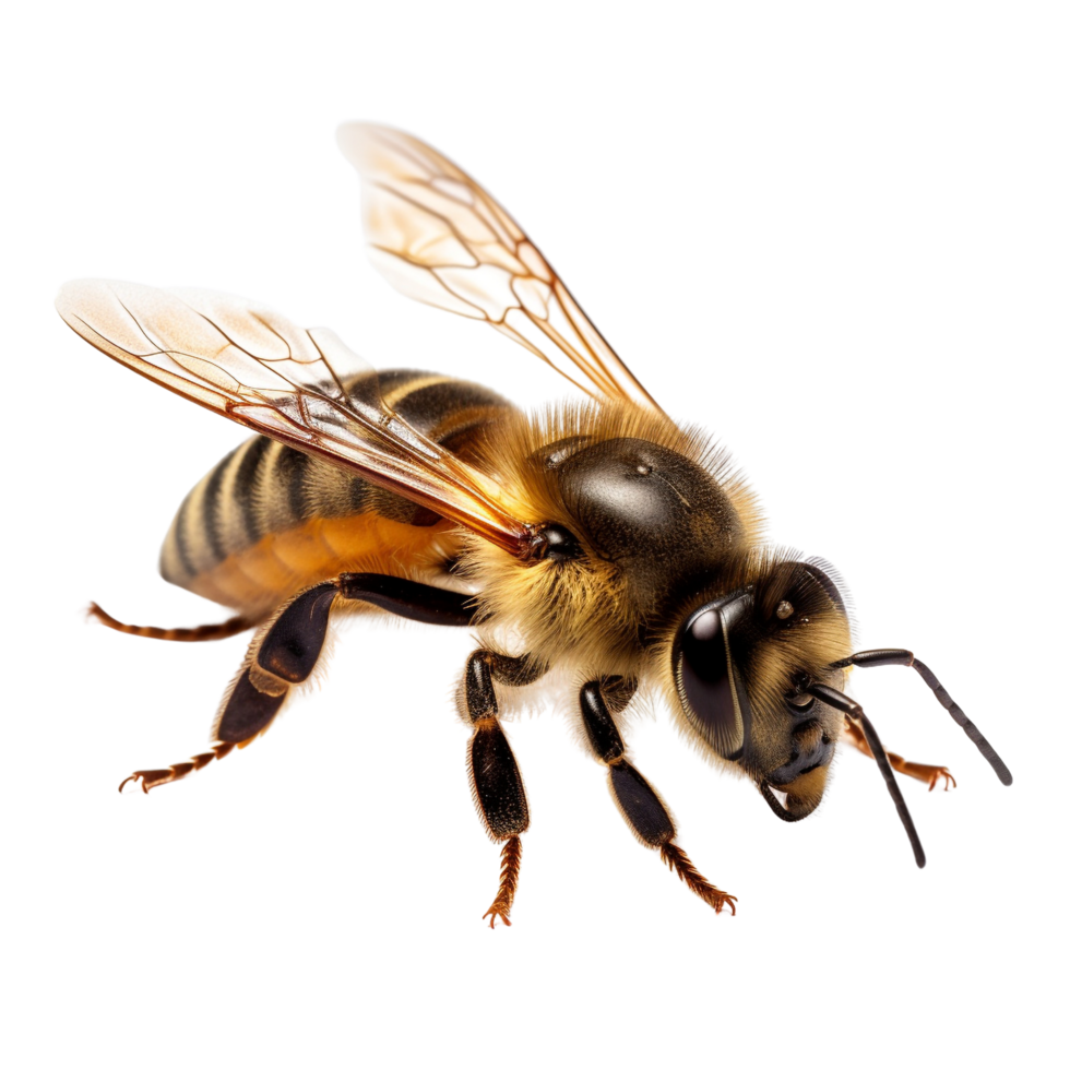 AI generated Bee clip art png