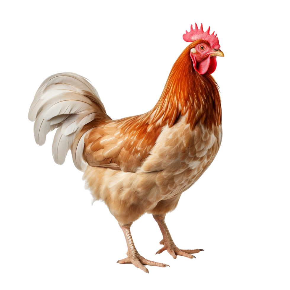 AI generated Chicken clip art png