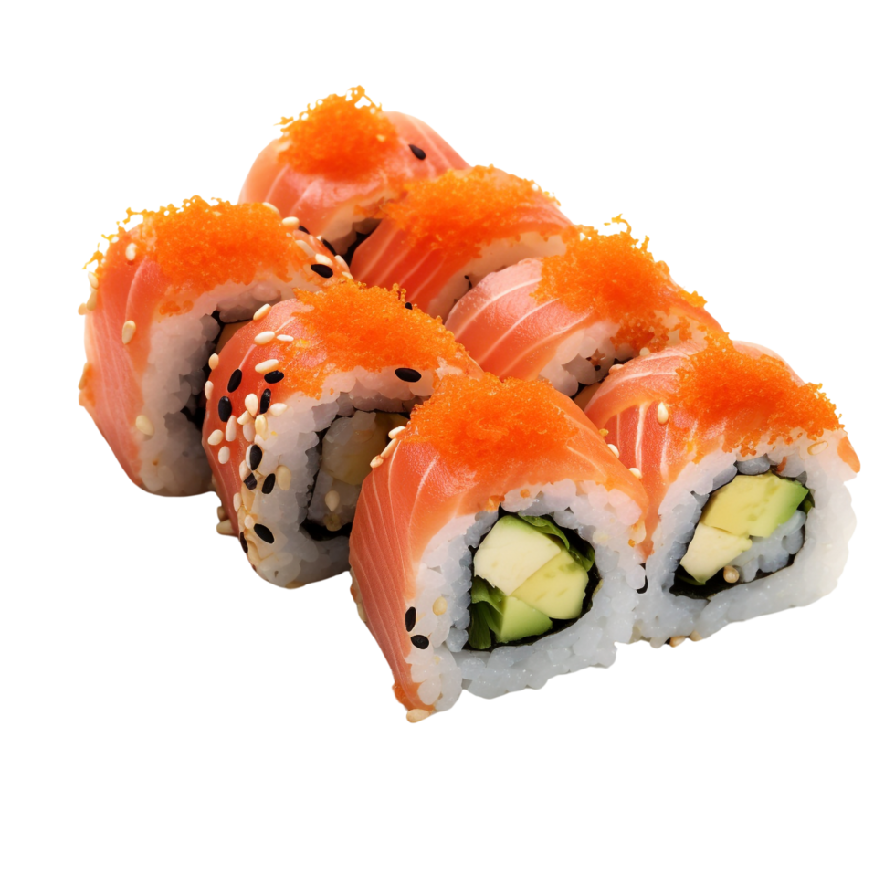 AI generated Sushi clip art png