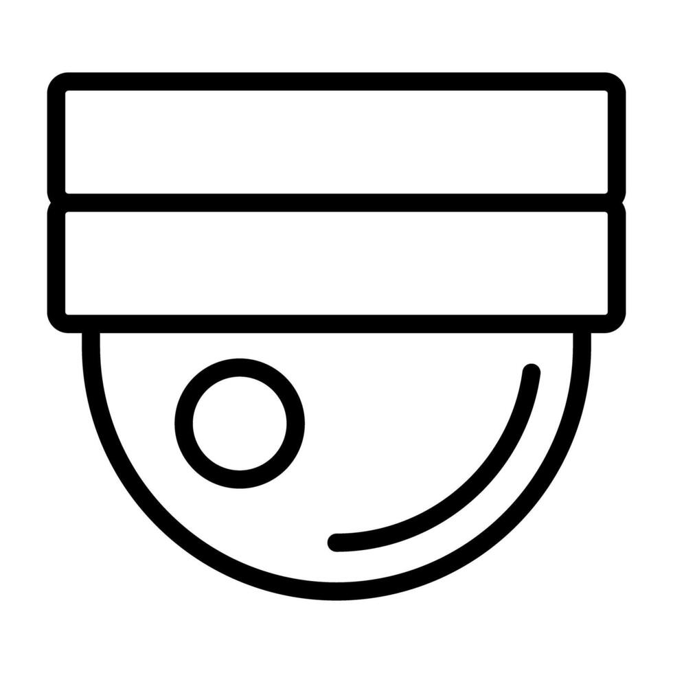 Modern style icon of cctv camera vector