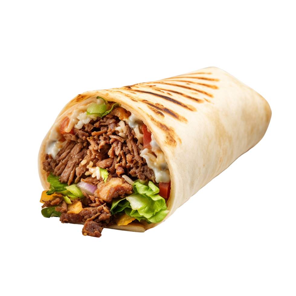 AI generated Shawarma clip art png