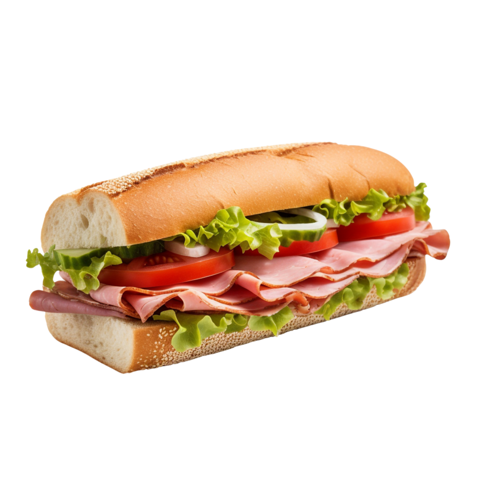 AI generated Sandwich clip art png