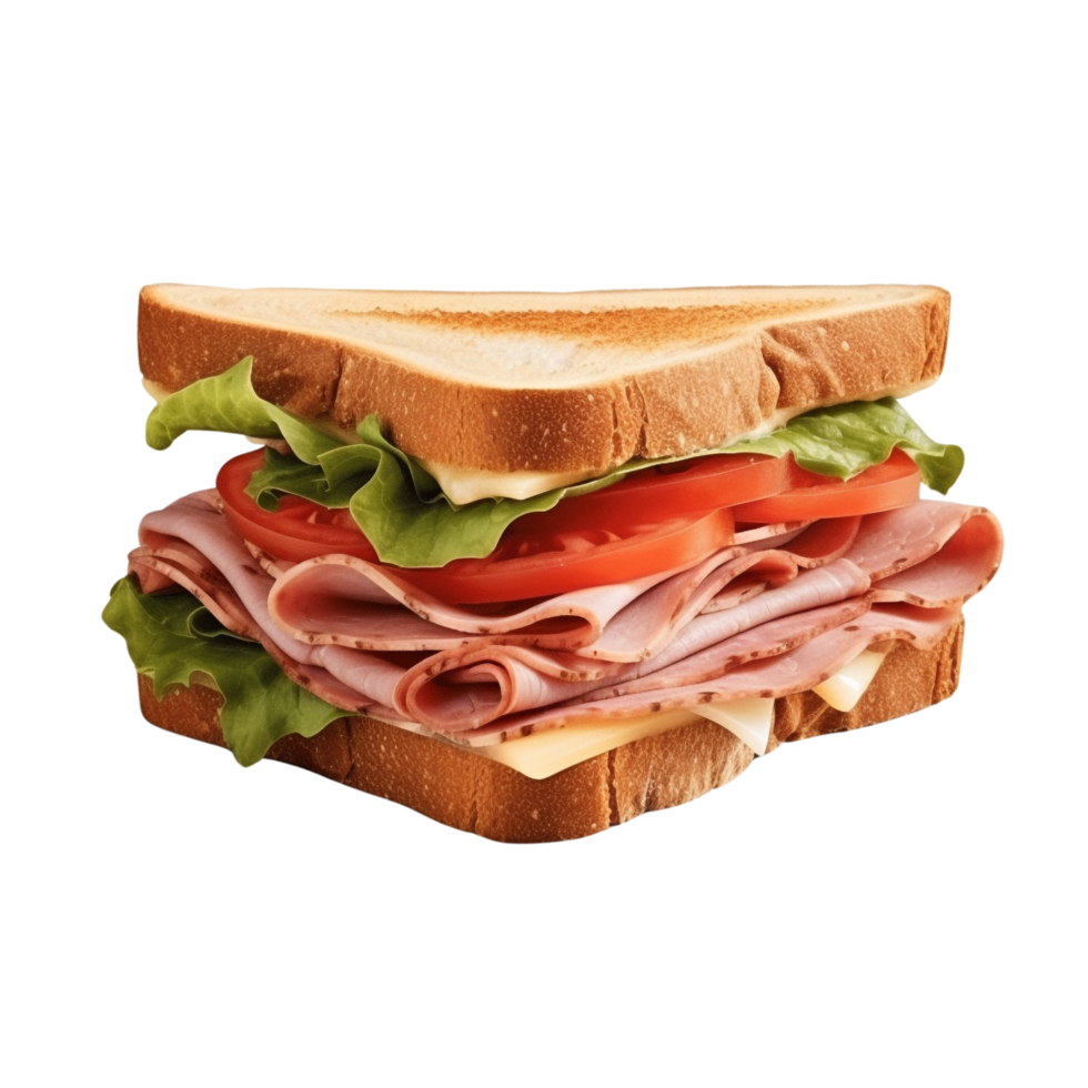 AI generated Sandwich clip art png