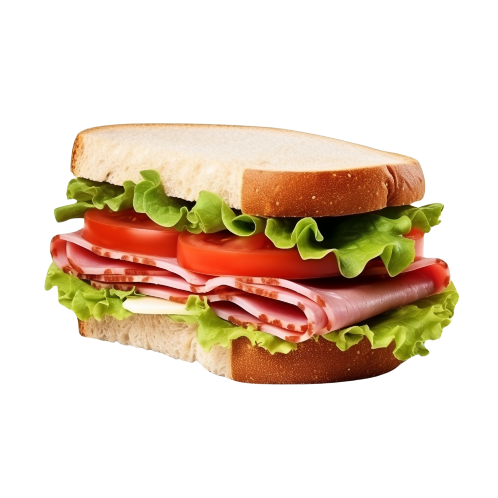 AI generated Sandwich clip art png