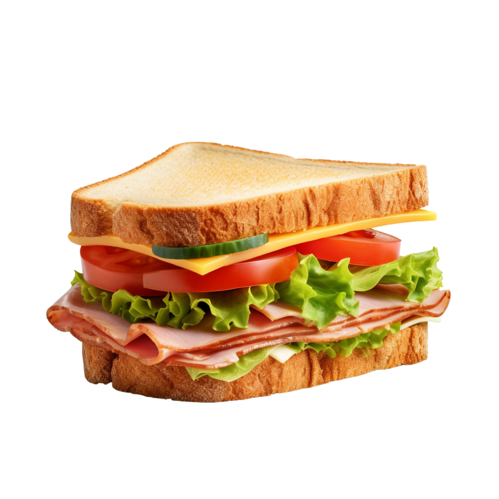 AI generated Sandwich clip art png