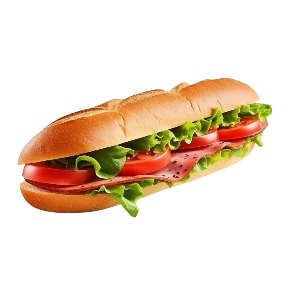 AI generated Sandwich clip art png