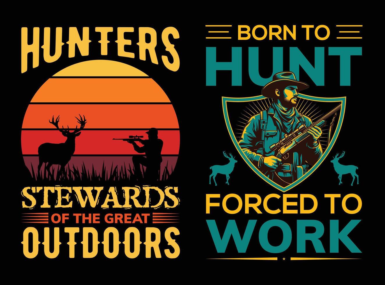 Hunting outdoor T-Shirt Design, Hunting tee vector Design