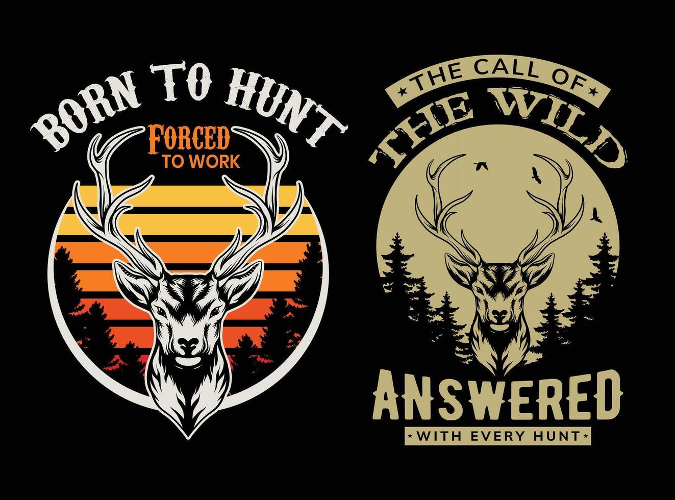 Hunting outdoor T-Shirt Design, Hunting tee vector Design