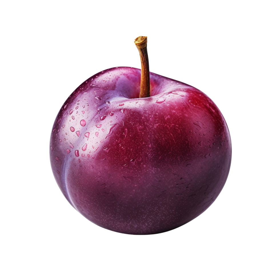 AI generated Plum clip art png
