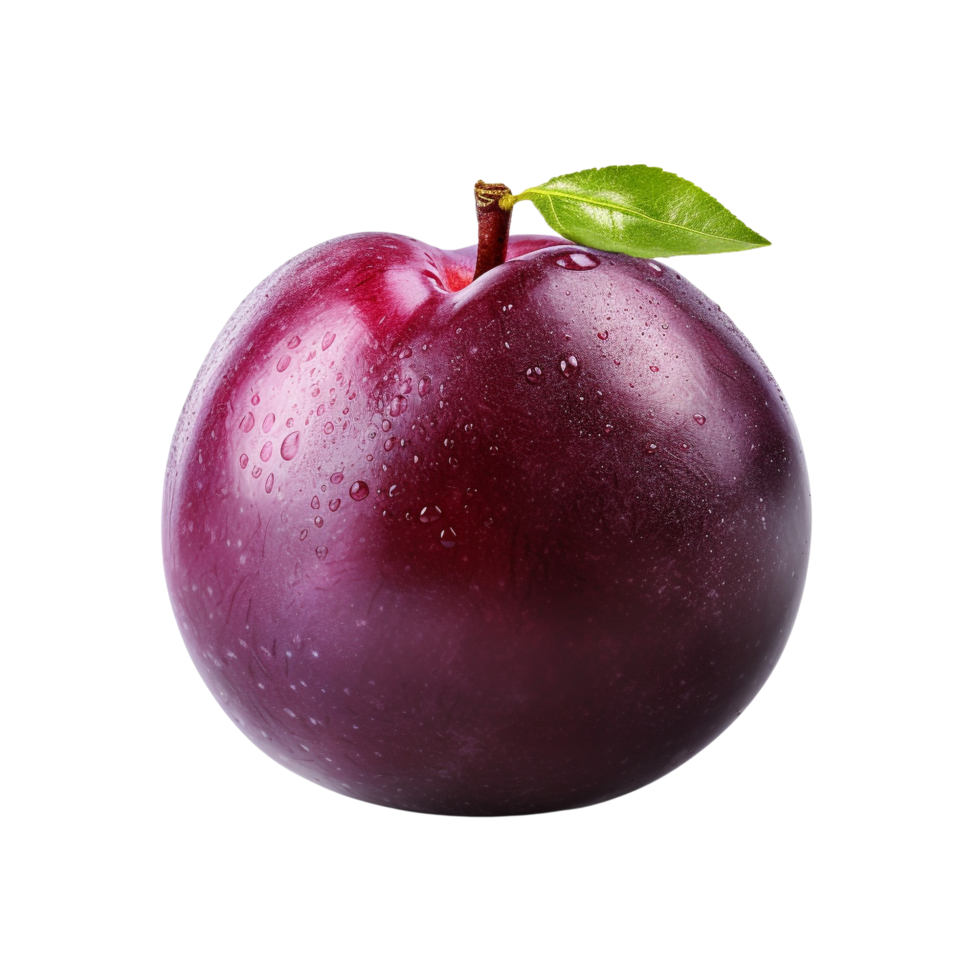 AI generated Plum clip art png