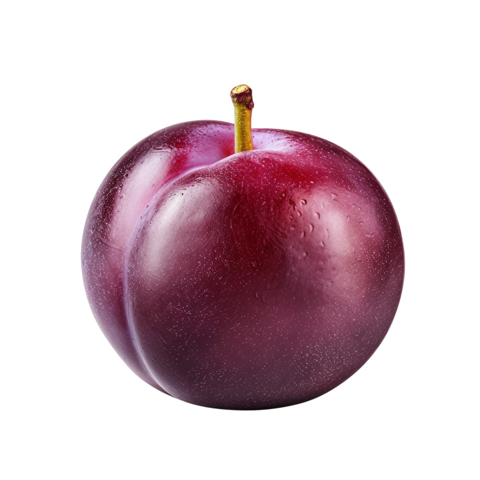 AI generated Plum clip art png