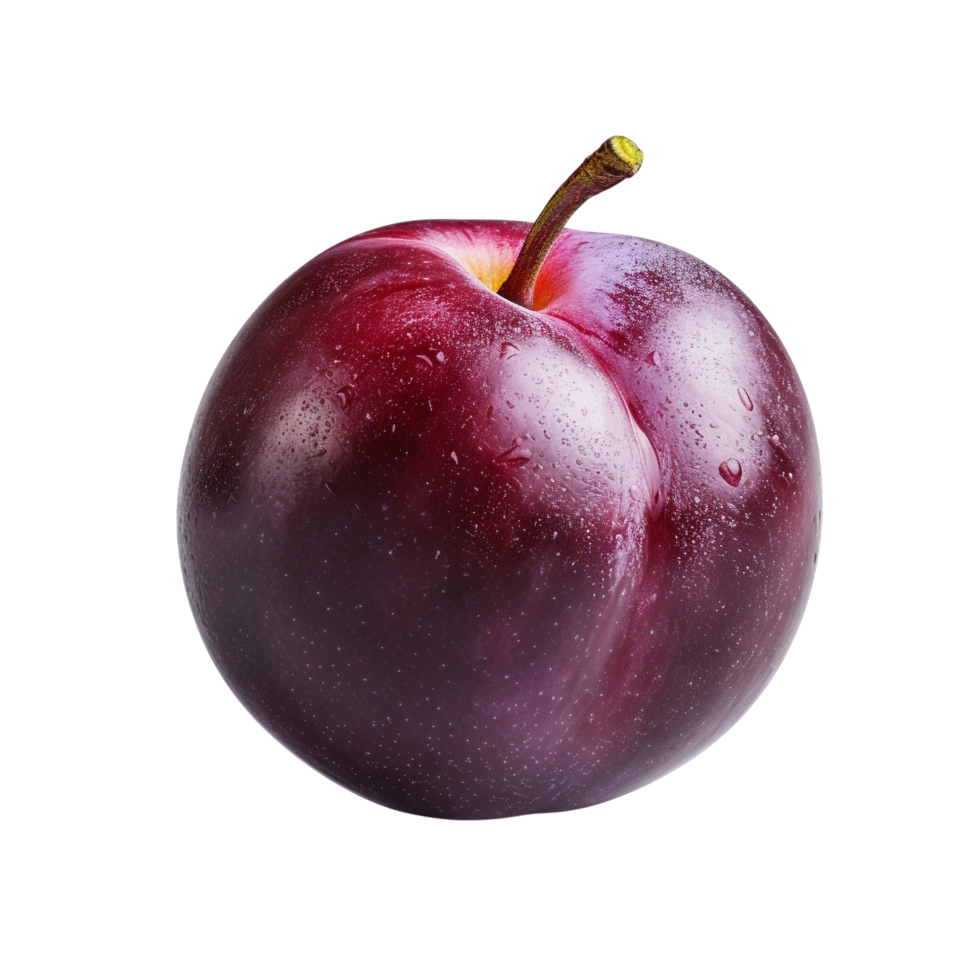 AI generated Plum clip art png