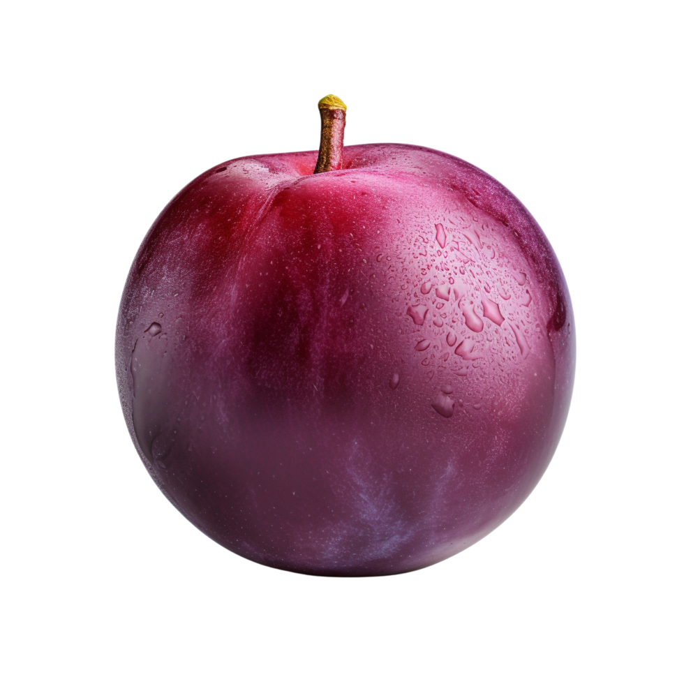 AI generated Plum clip art png