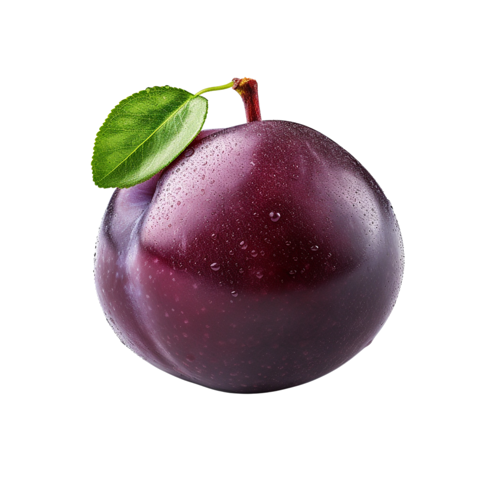 AI generated Plum clip art png