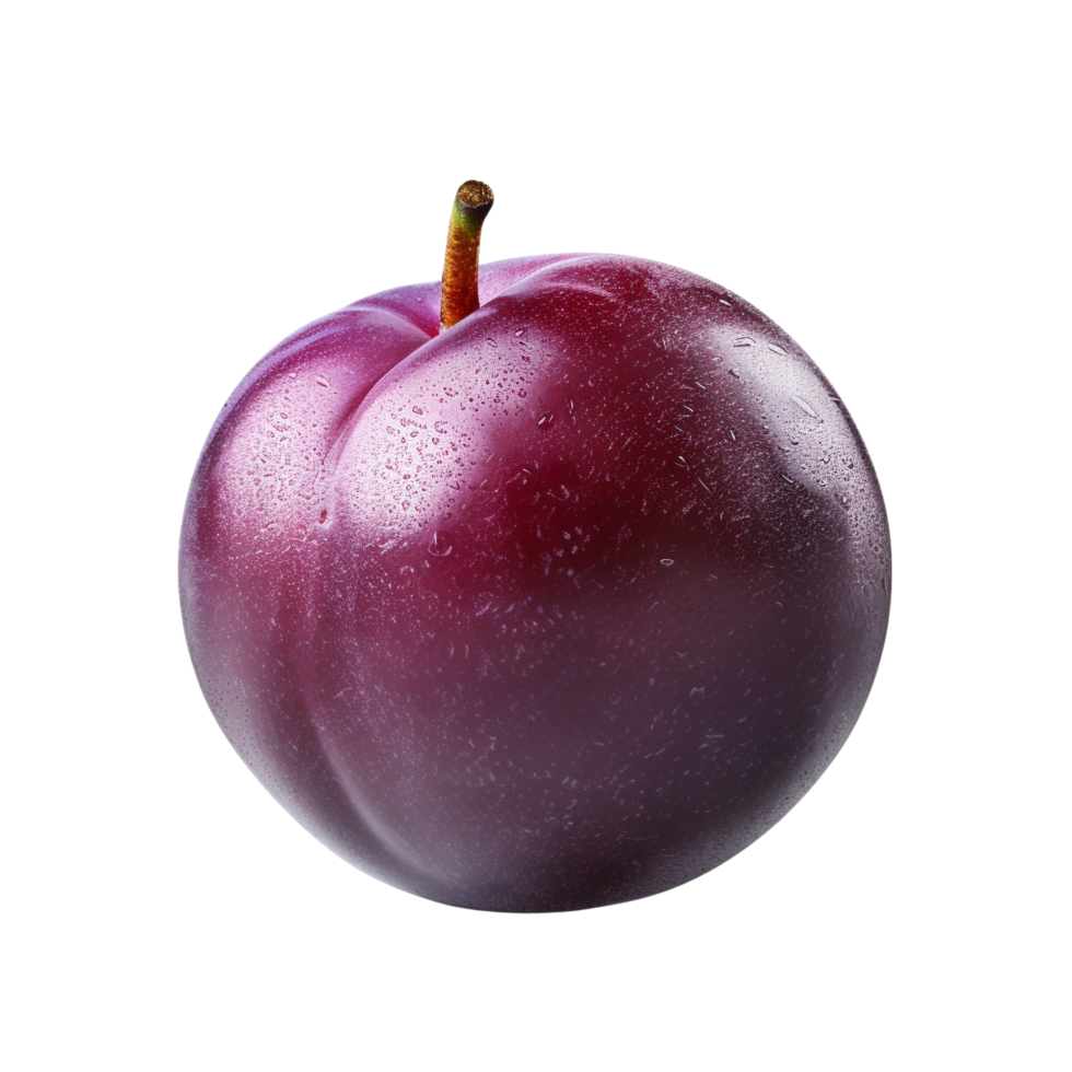 AI generated Plum clip art png
