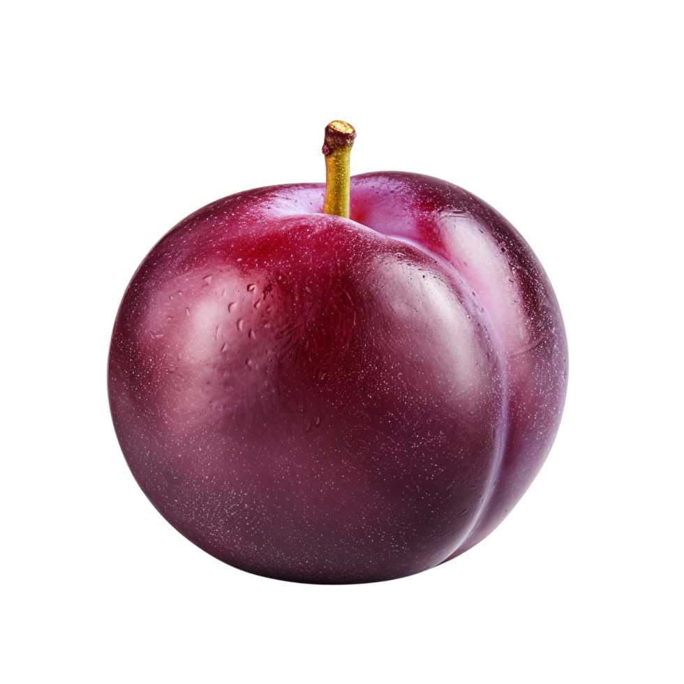 AI generated Plum clip art png