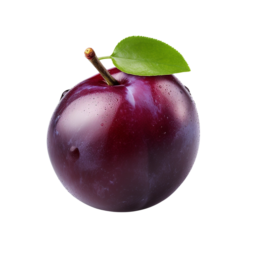 AI generated Plum clip art png