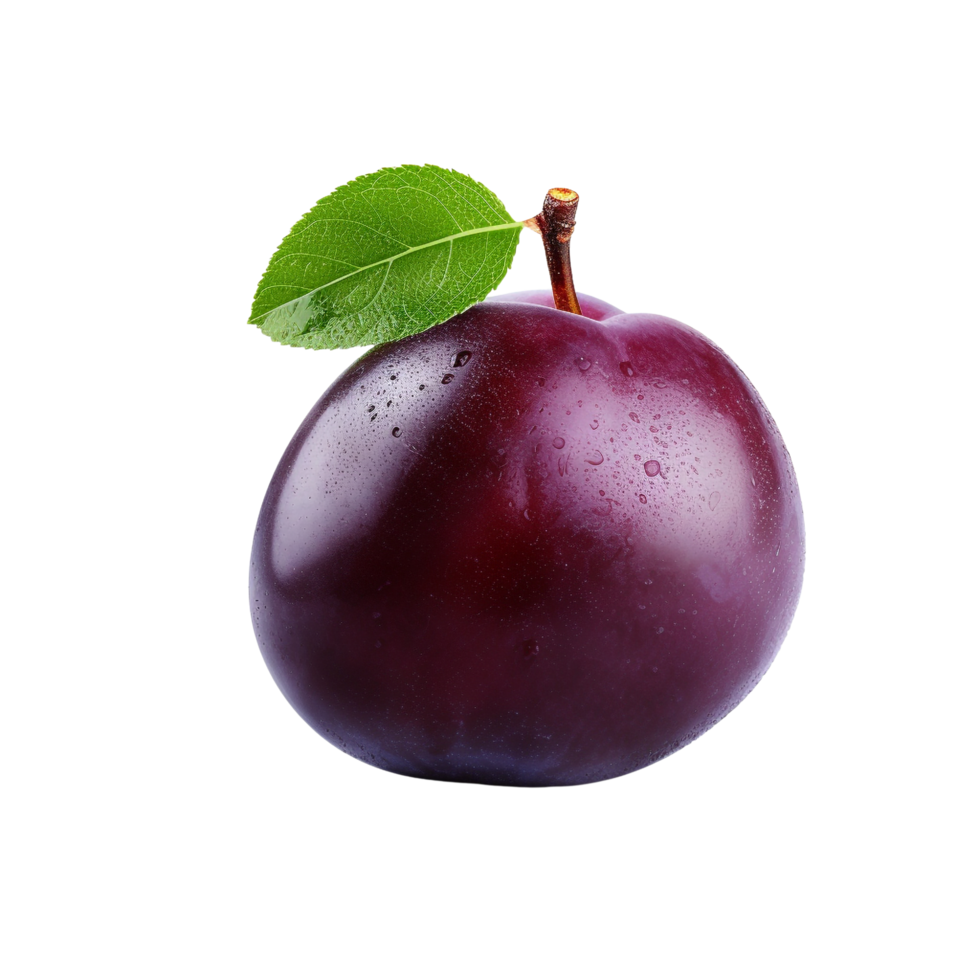 AI generated Plum clip art png