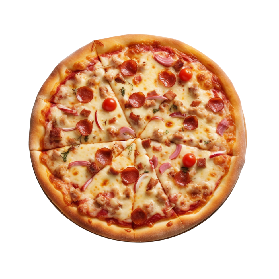 AI generated Pizza clip art png