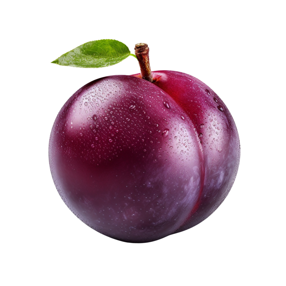 AI generated Plum clip art png