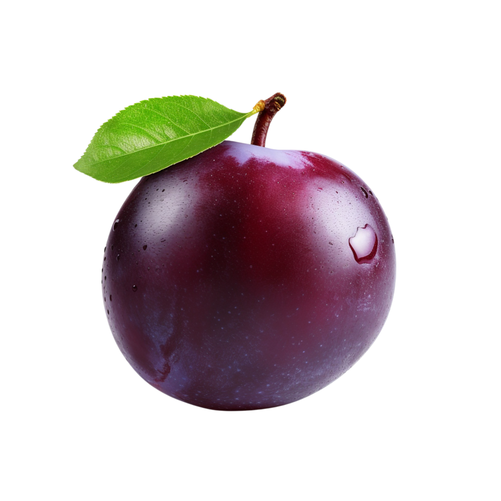 AI generated Plum clip art png