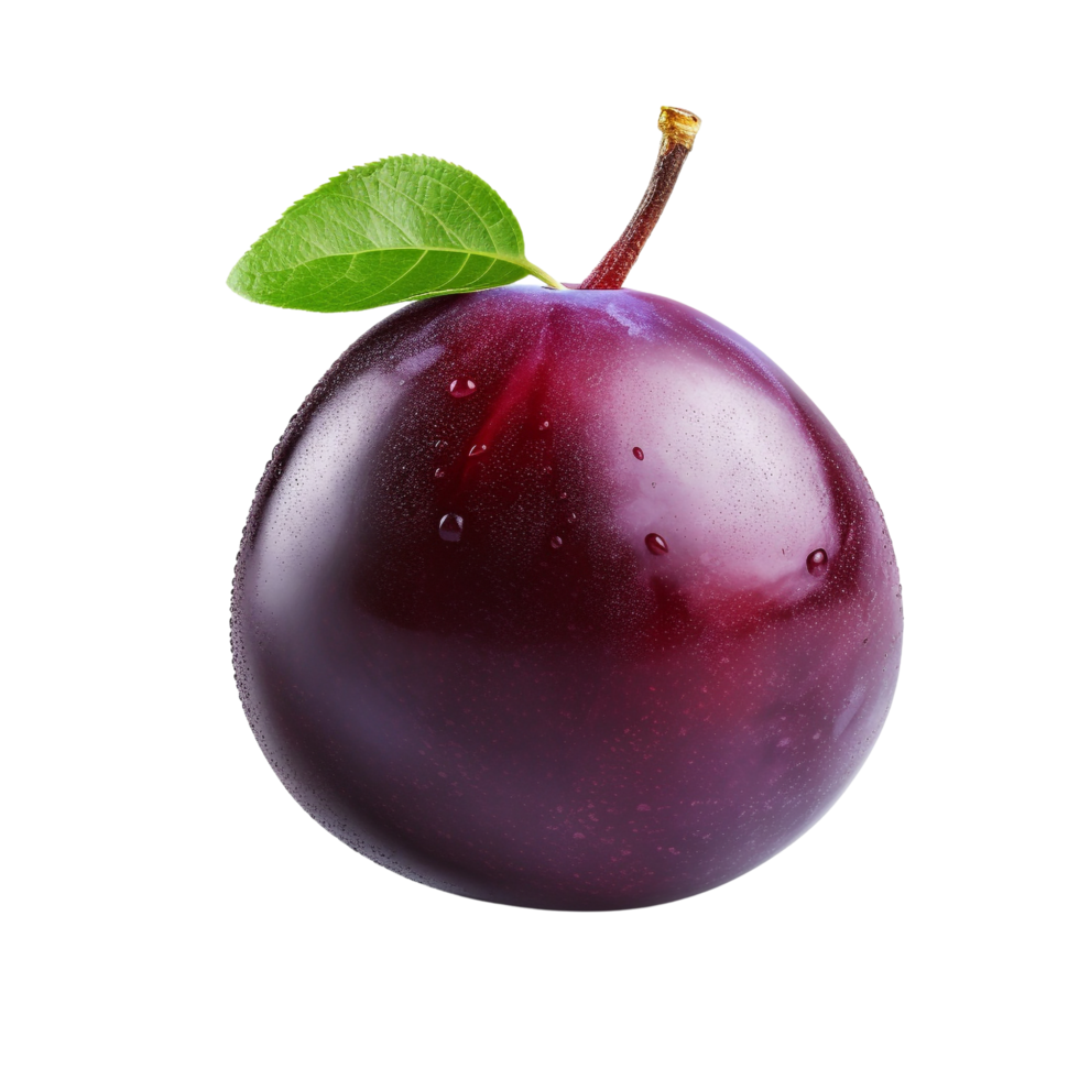 AI generated Plum clip art png