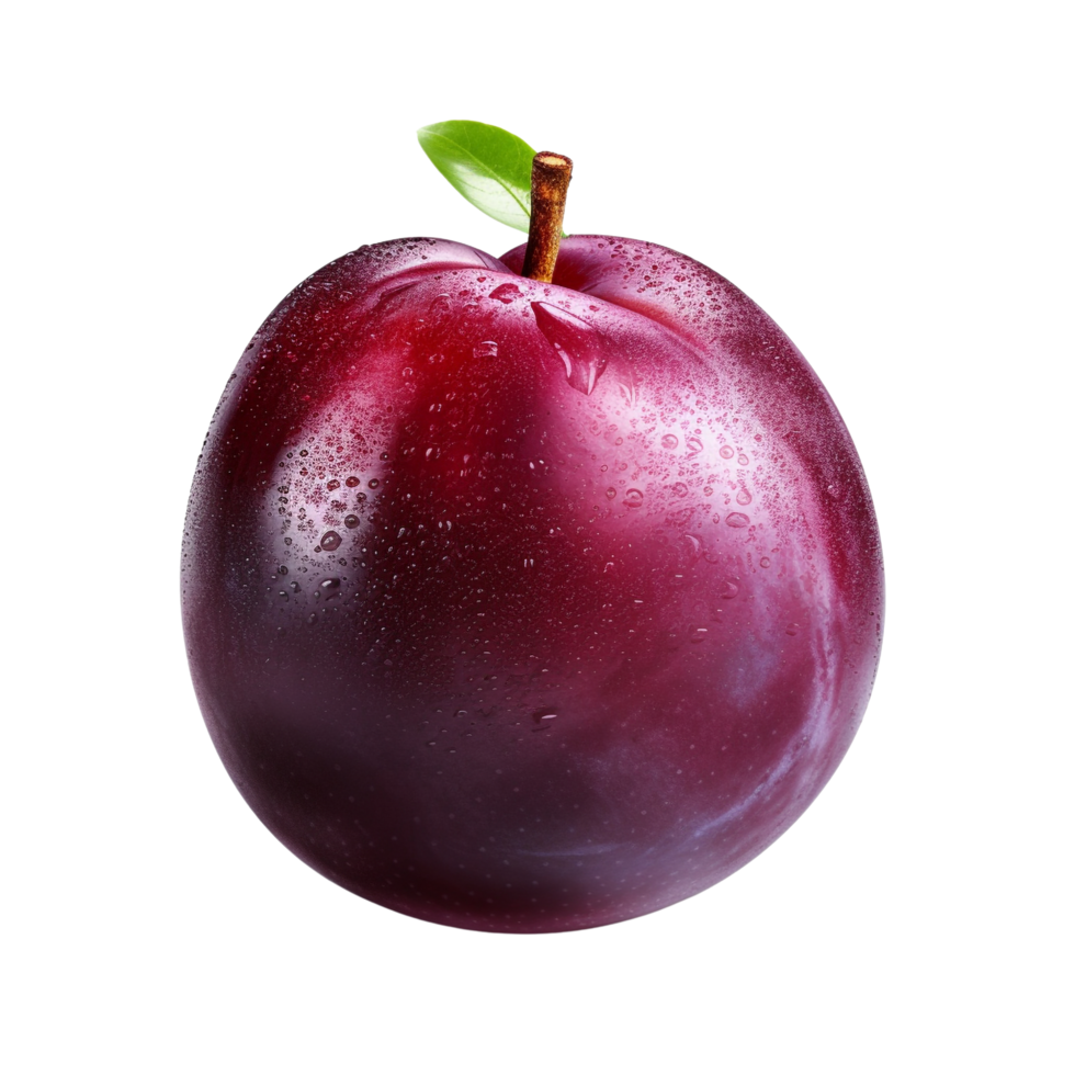 AI generated Plum clip art png