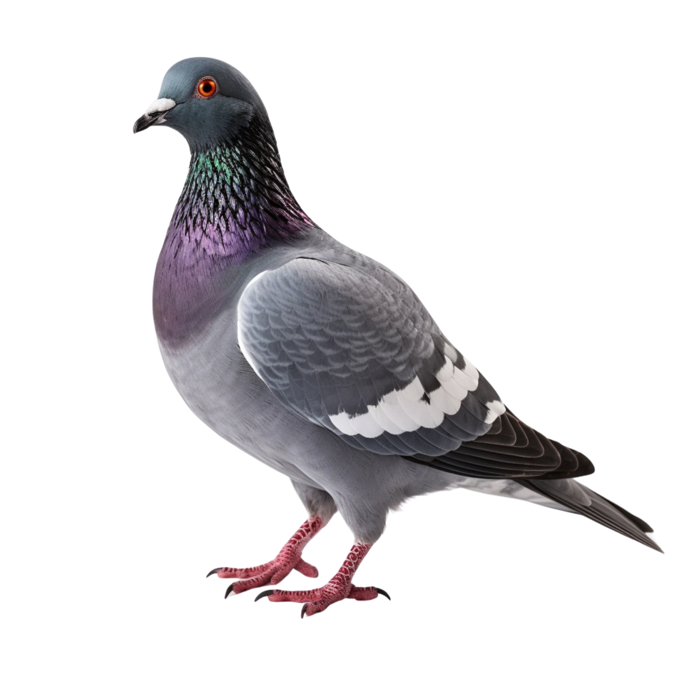 AI generated Pigeon clip art png