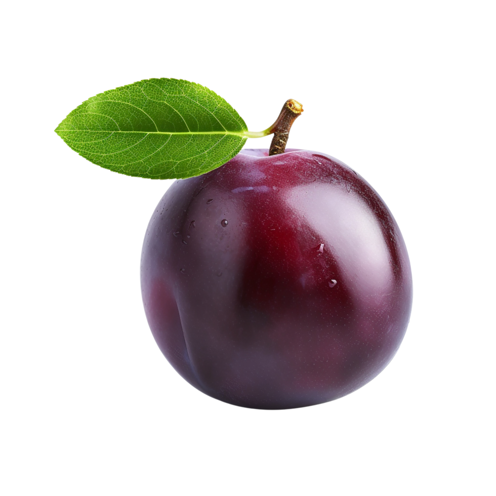 AI generated Plum clip art png