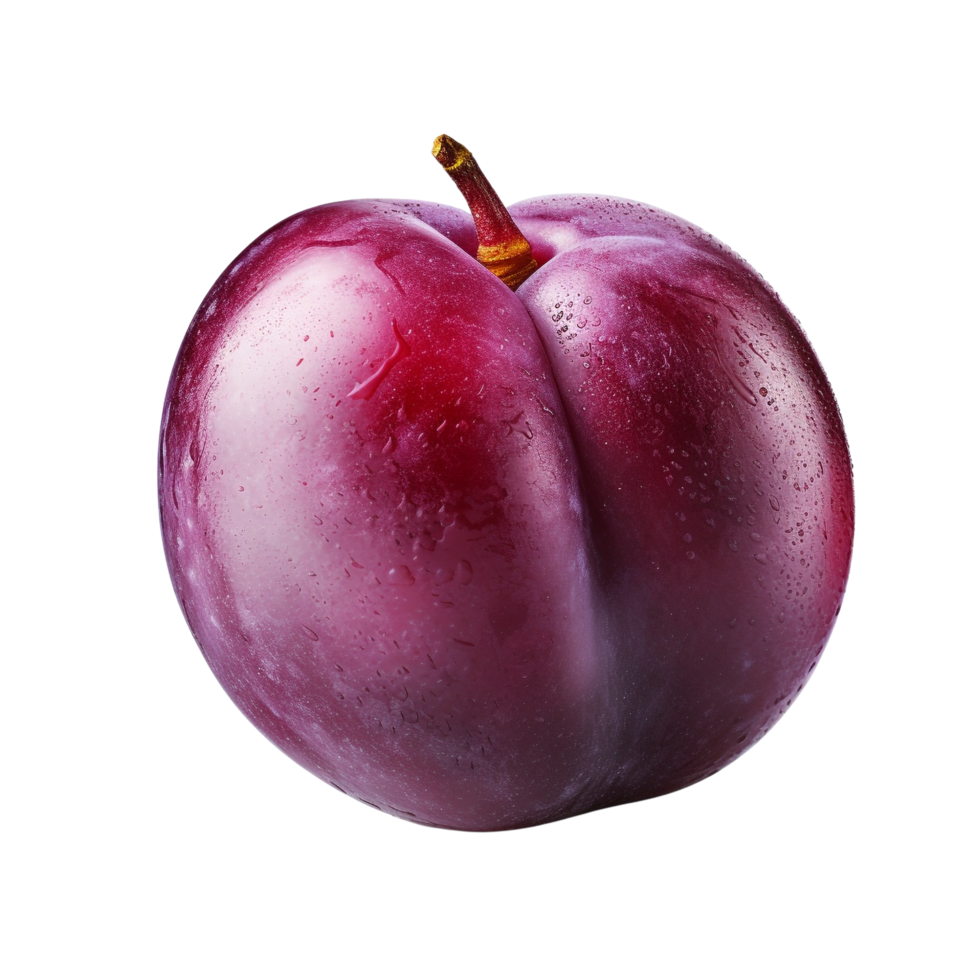 AI generated Plum clip art png