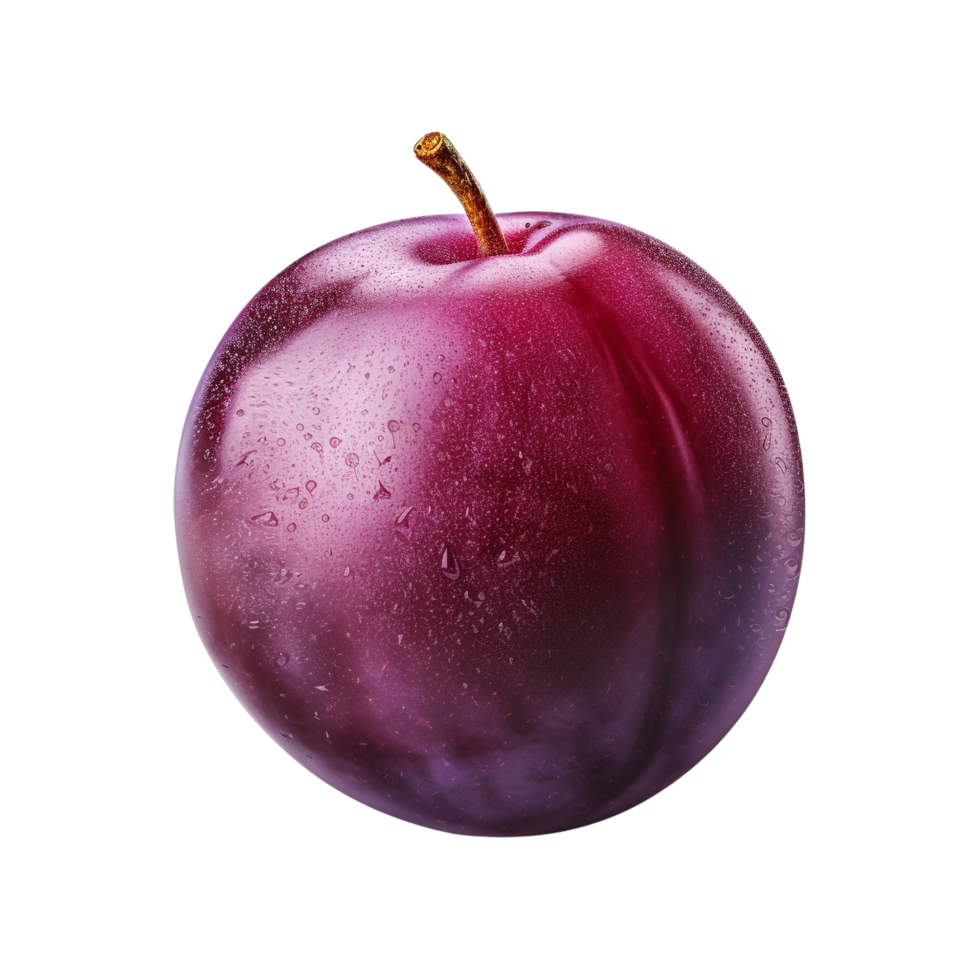 AI generated Plum clip art png
