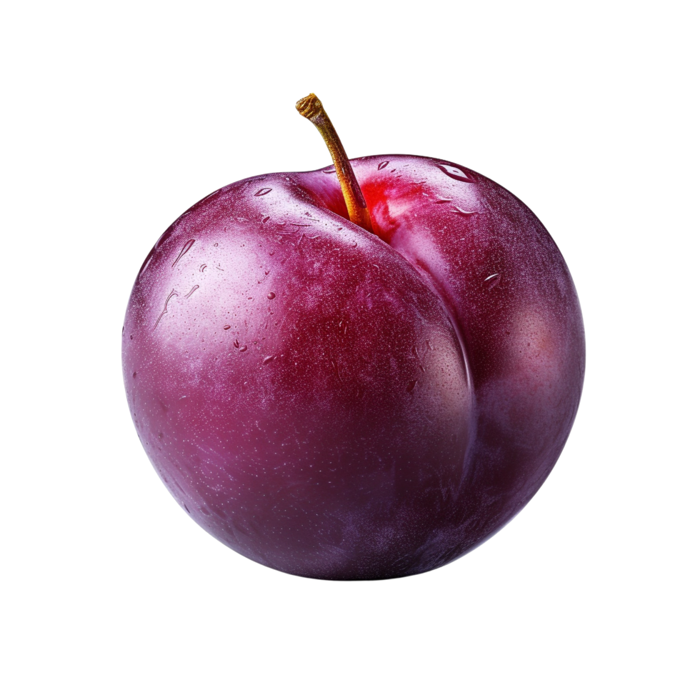 AI generated Plum clip art png